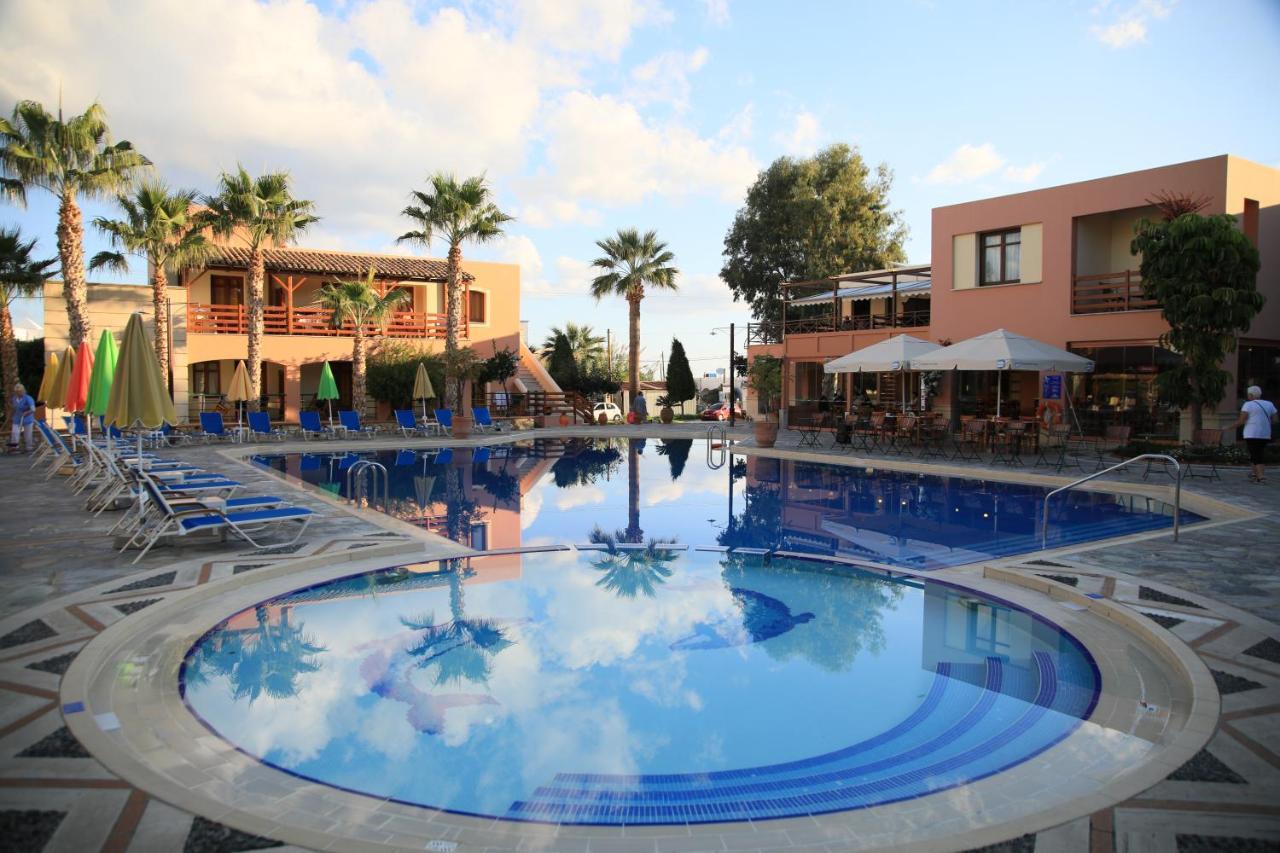 Omega Platanias Lejlighedshotel Platanés Eksteriør billede